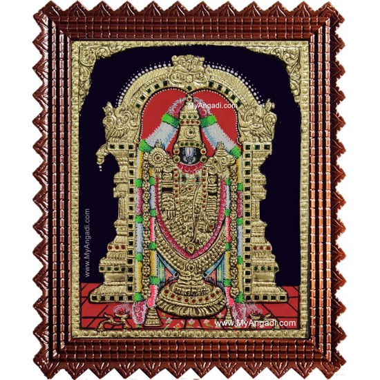 Shri Venkateswara Tanjore Painting