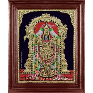 Shri Venkateswara Tanjore Painting