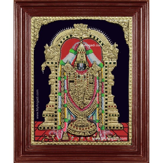 Shri Venkateswara Tanjore Painting