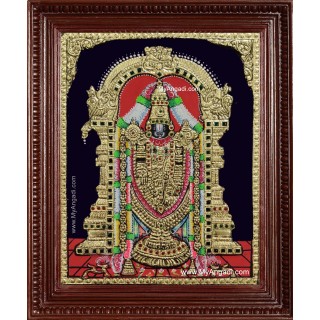 Shri Venkateswara Tanjore Painting Shri Venkateswara Tanjore Painting