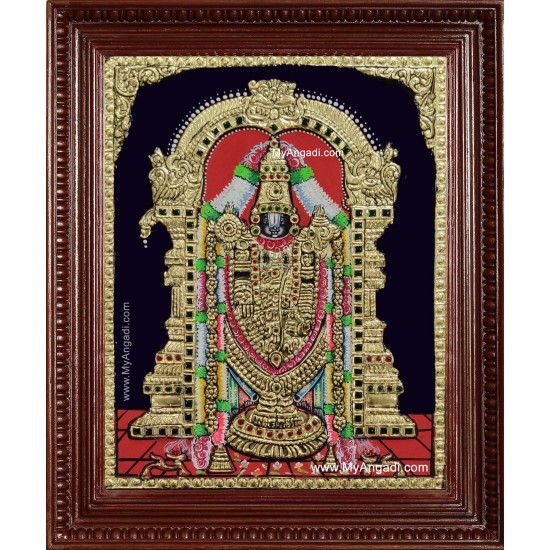 Shri Venkateswara Tanjore Painting