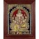 Shri Ganesha Tanjore Painting Shri Ganesha Tanjore Painting