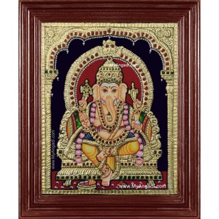 Vinayakar Tanjore Painting