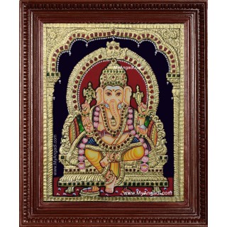 Vinayakar Tanjore Painting