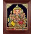 Vallabha Ganesha Tanjore Painting