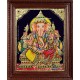 Vallabha Ganesha Tanjore Painting Vallabha Ganesha Tanjore Painting