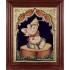 Music Ganesha Playing Veenai Tanjore Painting