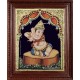 Music Ganesha Playing Veenai Tanjore Painting Music Ganesha Playing Veenai Tanjore Painting