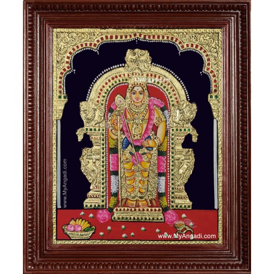 Lord Karthikeyan Tanjore Painting