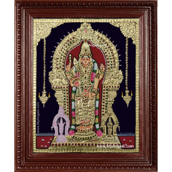 Thiruchendur Murugan Tanjore Painting