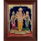 Murugan Valli Devasena Tanjore Painting Murugan Valli Devasena Tanjore Painting