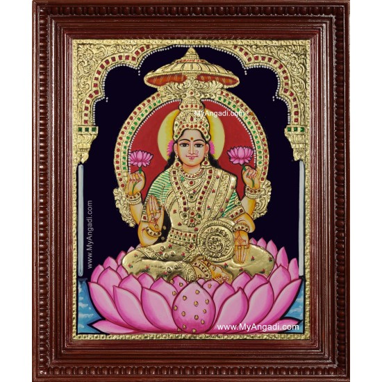 Maha Lakshmi Tanjore Painting