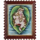 Alilai Krishna Tanjore Painting Alilai Krishna Tanjore Painting