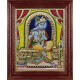 Krishna Playing Flute Tanjore Painting