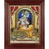 Shri Krishna Playing Flute Tanjore Painting