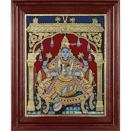 Danwantari Tanjore Painting Danwantari Tanjore Painting