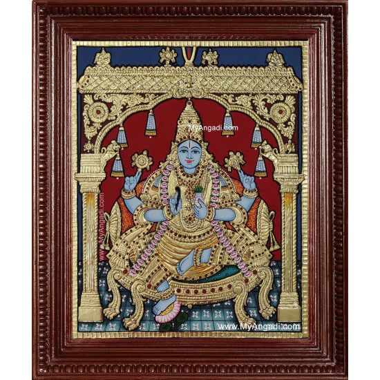 Danwantari Tanjore Painting Danwantari Tanjore Painting