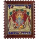 Vishnu Perumal Shri Devi Bhoo Devi Tanjore Painting Vishnu Perumal Shri Devi Bhoo Devi Tanjore Painting