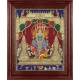 Vishnu Perumal Shri Devi Bhoo Devi Tanjore Painting Vishnu Perumal Shri Devi Bhoo Devi Tanjore Painting