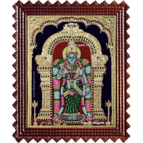 Madurai Meenakshi Ammantanjore Painting Madurai Meenakshi Ammantanjore Painting