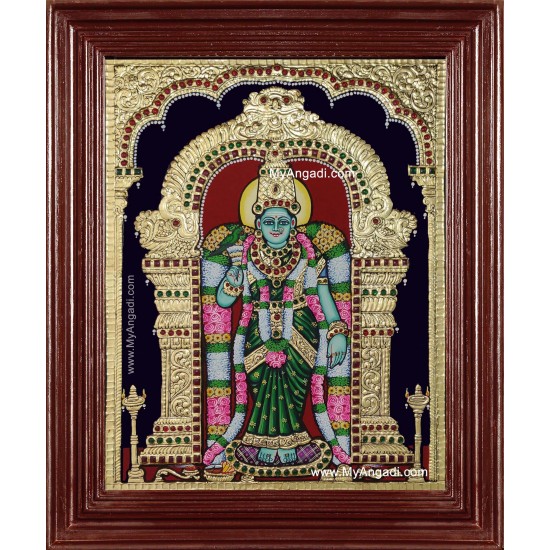 Madurai Meenakshi Ammantanjore Painting Madurai Meenakshi Ammantanjore Painting