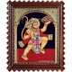 Hanuman With Sanjeevi Hills Tanjore Painting