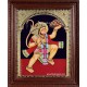 Hanuman With Sanjeevi Hills Tanjore Painting