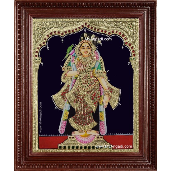 Shree Andaal Tanjore Painting