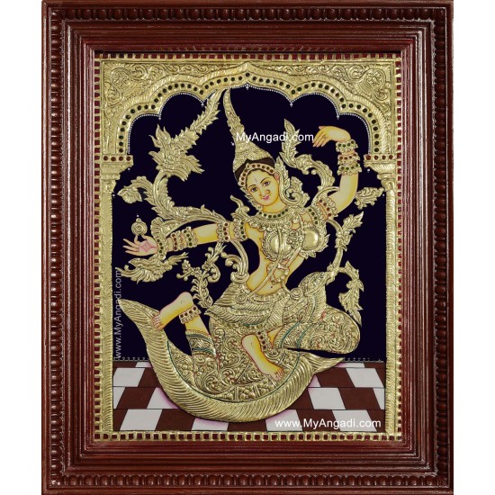 Indonesia Sita Tanjore Painting