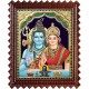 Shiva Parvathi Tanjore Painting Shiva Parvathi Tanjore Painting