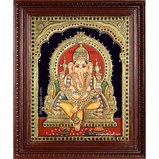 Ganesh Tanjore Painting