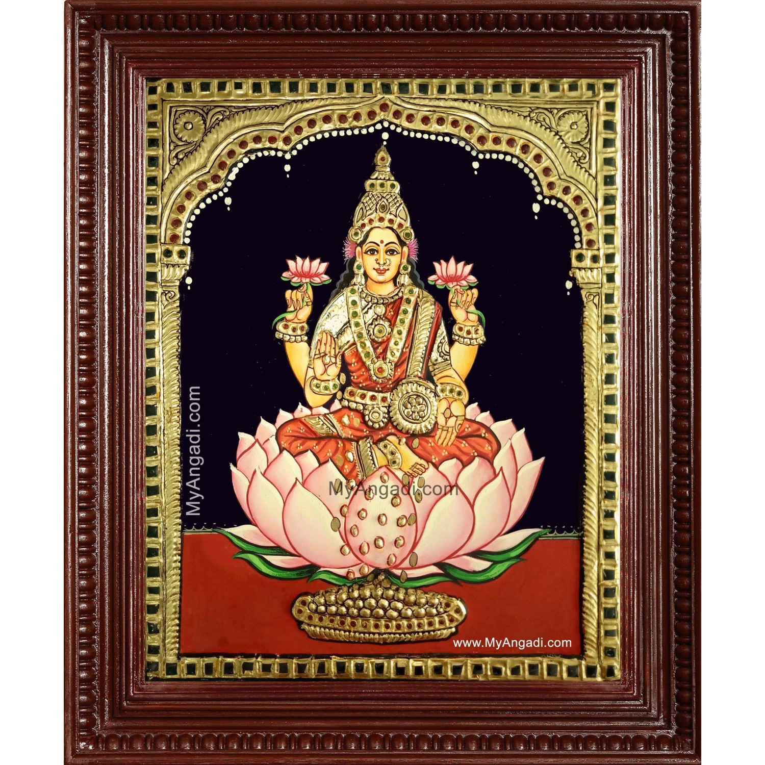 Lakshmi Tanjore Painting Buy Tanjore Paintings Online Shopping in