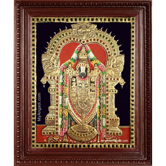 Tirupathi Perumal Tanjore Painting Tirupathi Perumal Tanjore Painting