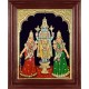 Perumal Sridevi Bhudevi Tanjore Painting Perumal Sridevi Bhudevi Tanjore Painting