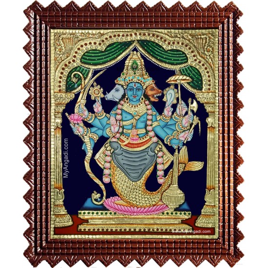 Dasavatharam Tanjore Painting Dasavatharam Tanjore Painting
