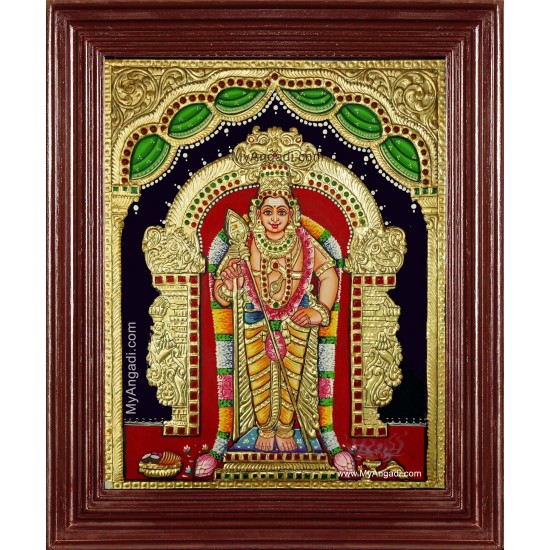 Skandan Tanjore Painting