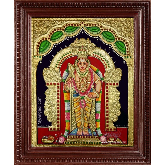 Skandan Tanjore Painting