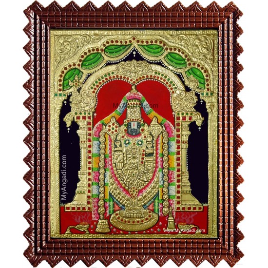 Tirupathi Balaji Tanjore Painting Tirupathi Balaji Tanjore Painting