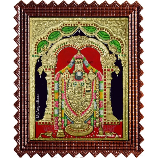 Tirupathi Balaji Tanjore Painting