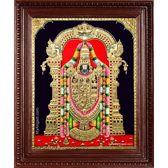 Tirupathi Balaji Tanjore Painting