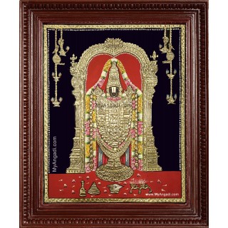 Thirupathi Venkatachalapathi Tanjore Painting Thirupathi Venkatachalapathi Tanjore Painting