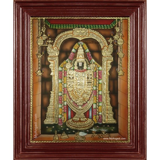 Tirupathi Perumal Tanjore Painting