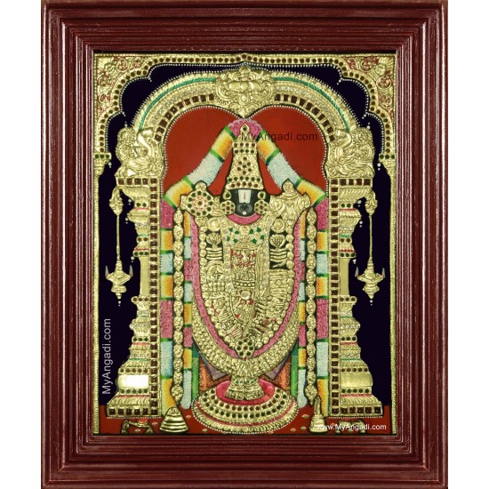 Tirupathi Venkateswara Tanjore Painting Tirupathi Venkateswara Tanjore Painting