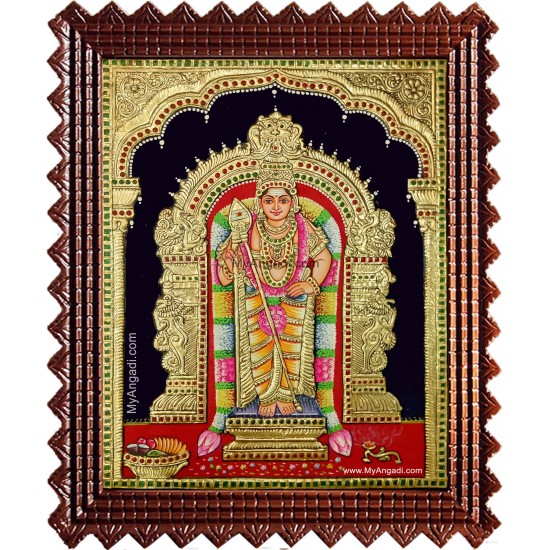 Murugan Tanjore Painting Murugan Tanjore Painting
