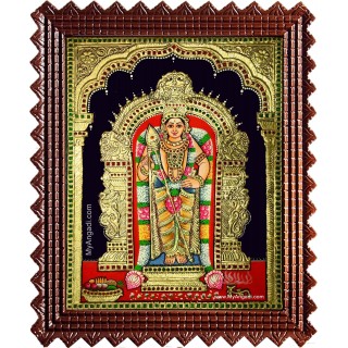 Lord Muruga Tanjore Painting Lord Muruga Tanjore Painting