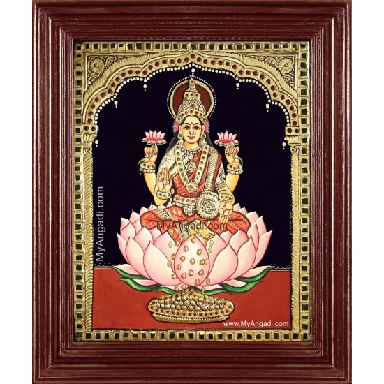 Dhana Lakshmi Tanjore Painting