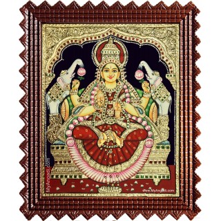 Gaja Laxmi Tanjore Painting