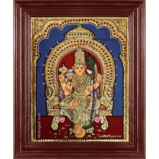 Lalitha Devi Tanjore Painting