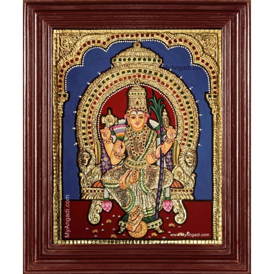 Lalitha Devi Tanjore Painting Lalitha Devi Tanjore Painting