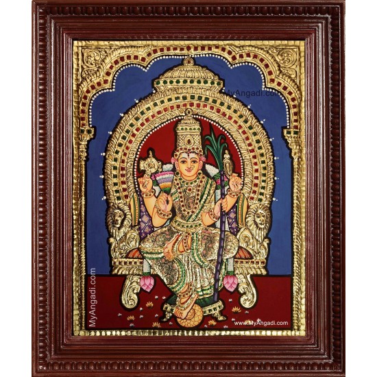 Lalitha Devi Tanjore Painting Lalitha Devi Tanjore Painting
